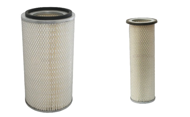 ЕЕ109400/ЕЕ109401 - Элемент фильтрующий очистки воздуха комплект НОВОКУЗНЕЦК ЕЕ109400/ЕЕ109401 (аналог 612600111743, K2139) Фронтальный погрузчик XCMG ZL30F  - 