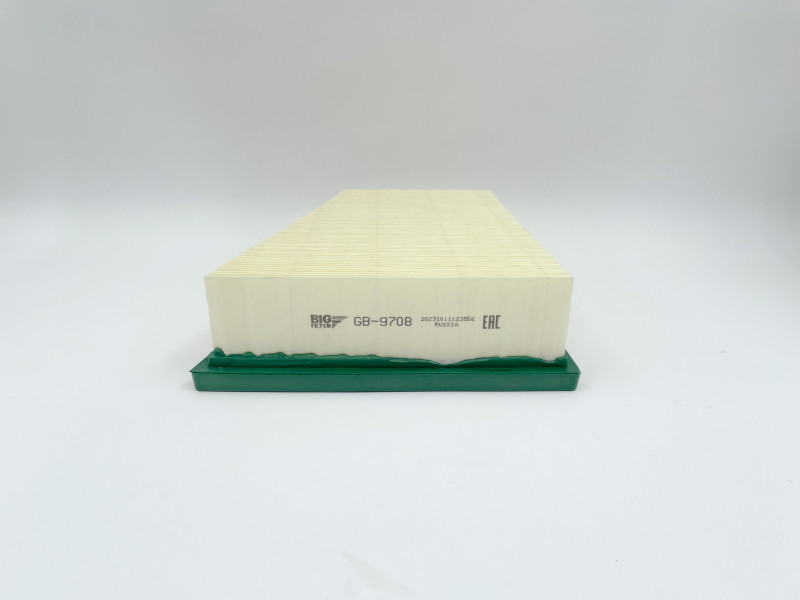 GB-9708 - Фильтр воздушный BIG Filter GB-9708 (аналог C2512) RENAULT Megane II 1.5DCi/1.6L 16V 02-, Scenic III -
