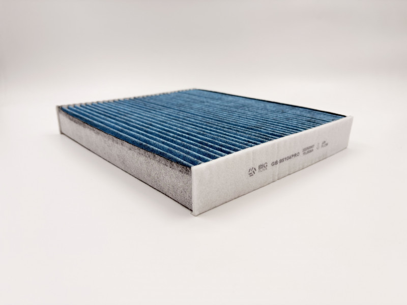 GB-98104PRO - Фильтр салона антибактериальный BIG Filter GB-98104PRO (ОЕМ:8025530600) GEELY Atlas II (FX11), Monjaro (KX11), Preface (FS11); LYNK & Co 08  - 