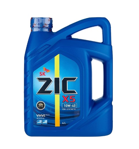 162622 - Масло моторное R ZIC X5 10W-40 п/синт.4 л.