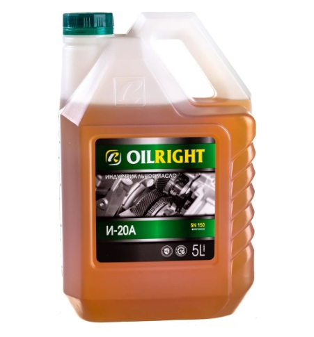2592 - Масло Oilright И-20А (веретенное) 5 л.