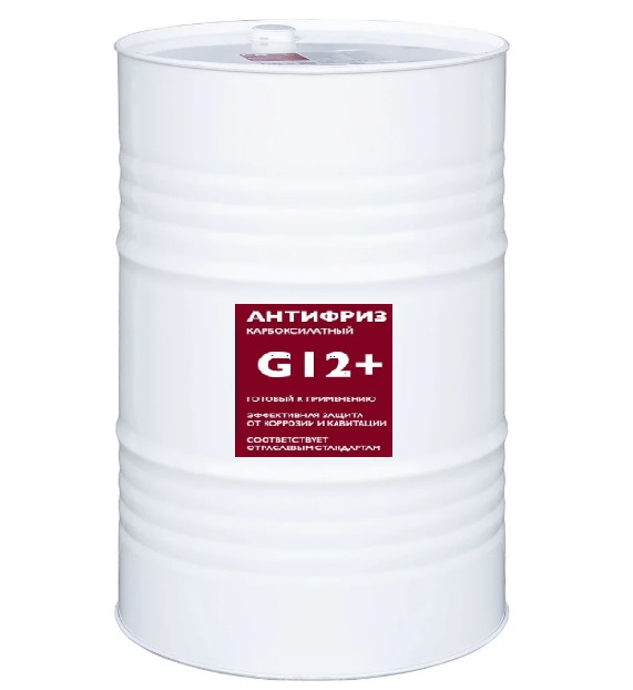 3022829020 - Антифриз G12 WORK (бочка новая 200кг) красный