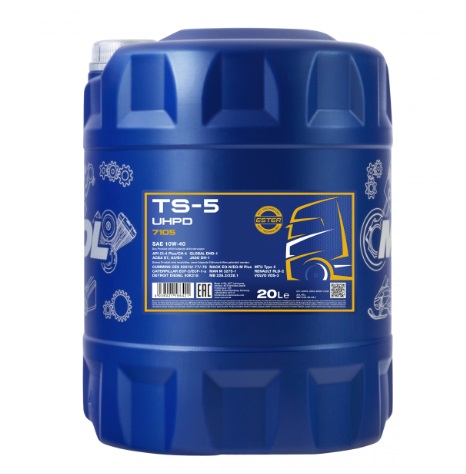 03400091 - MANNOL TS-5 UHPD 10W40 п/с 20л (1257) (дизель)