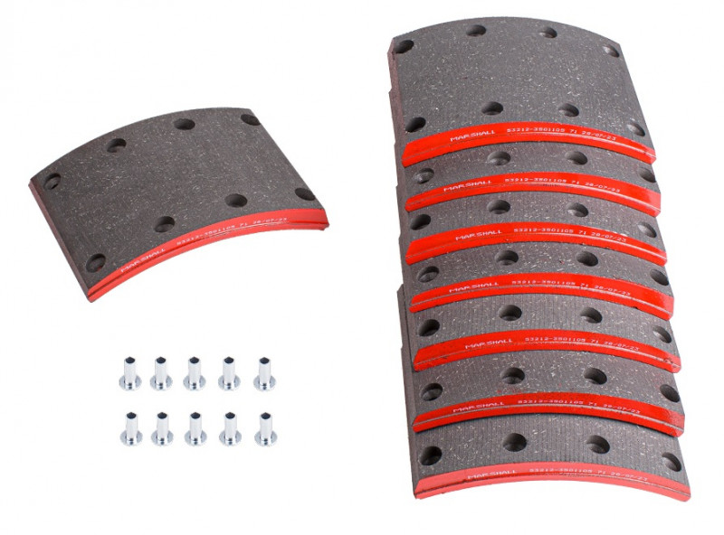 M2149939 - Р/К торм.колодок для автомобиля Камаз MARSHALL 53212-3501105 (18/14-18/12) R0