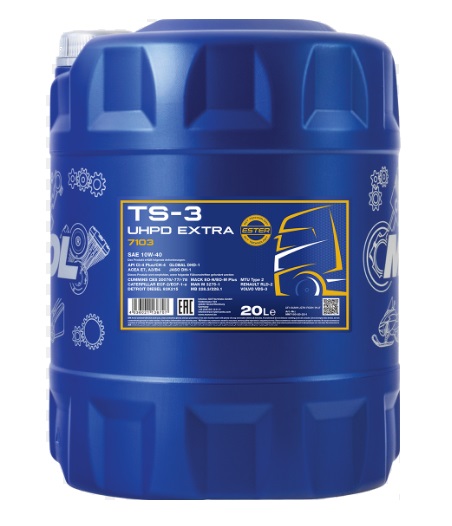 710320 - MANNOL TS-3 UHPD EXTRA 10W40 п/с 20л (дизель)