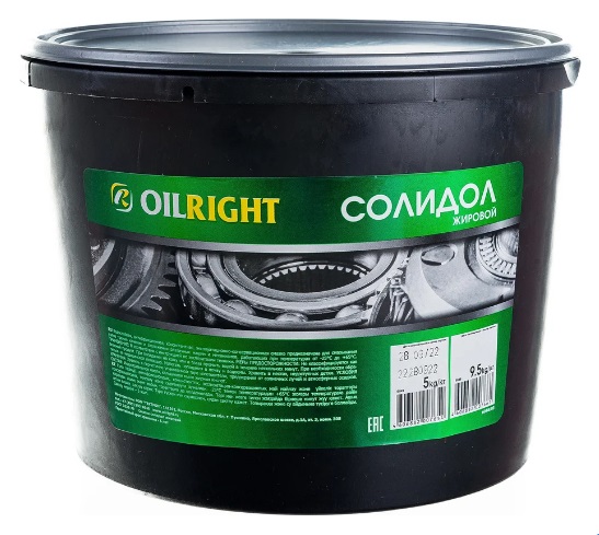 6049 - Солидол Oilright (жир.) 5 кг.