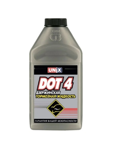 00-00000234 - Тормозная жидкость UNIX ДОТ-4 455 гр.