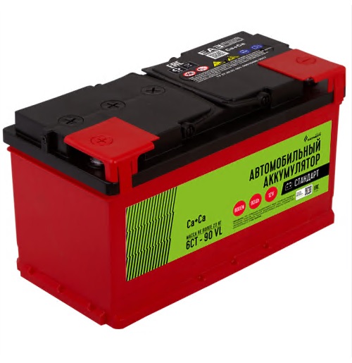 f356e688-97eb-11ed-8df5-a8a159946dd7 - Аккумулятор 6СТ-90 ТАТНЕФТЬ СТАНДАРТ (800А) 352*175*190
