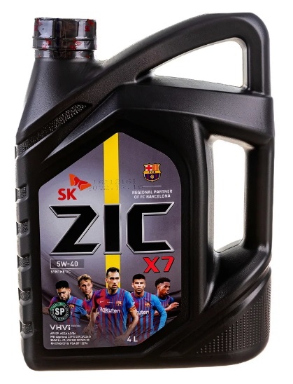 162662 - Масло моторное R ZIC X7 5W-40 синт. 4 л.