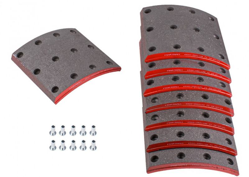 M2149959 - Р/К тормозных колодок MARSHALL 6520-3501106 (R0)